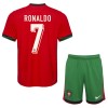 Portugal Ronaldo 7 Hjemme EM 2024 - Barn Draktsett